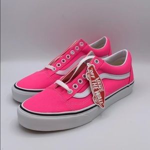 VANS KNOCKOUT NEON PINK OLD SCHOOL